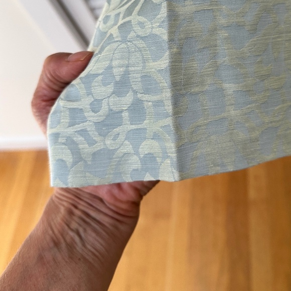 Sigrid Olsen Silk Linen Blend Pants Fully Lined Floral Pattern - Picture 14 of 15